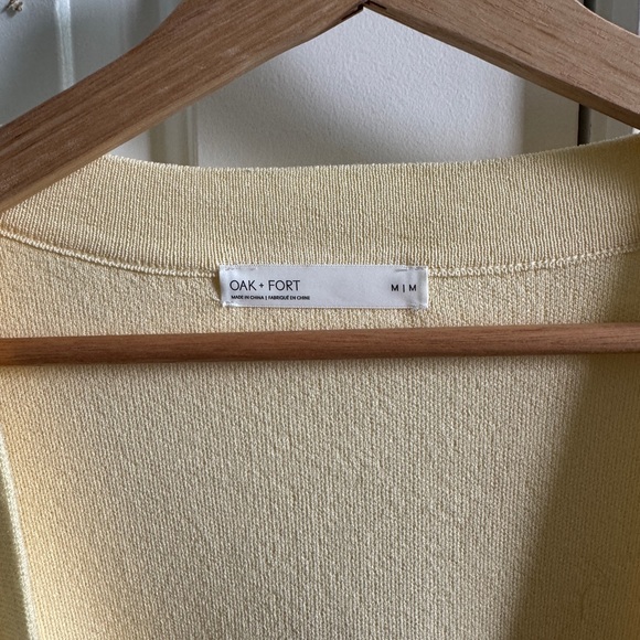 Oak+Fort Button-Up Vest - Picture 4 of 5